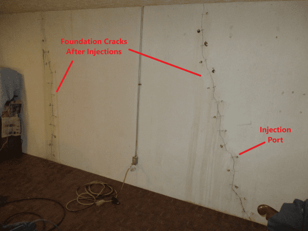 Vertical Foundation Cracks